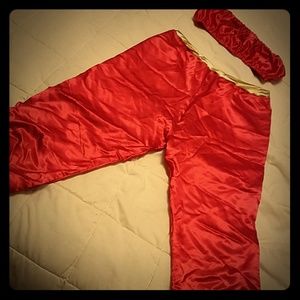 Red genie Halloween costume